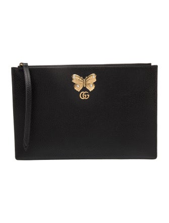 Gucci Leather Clutch