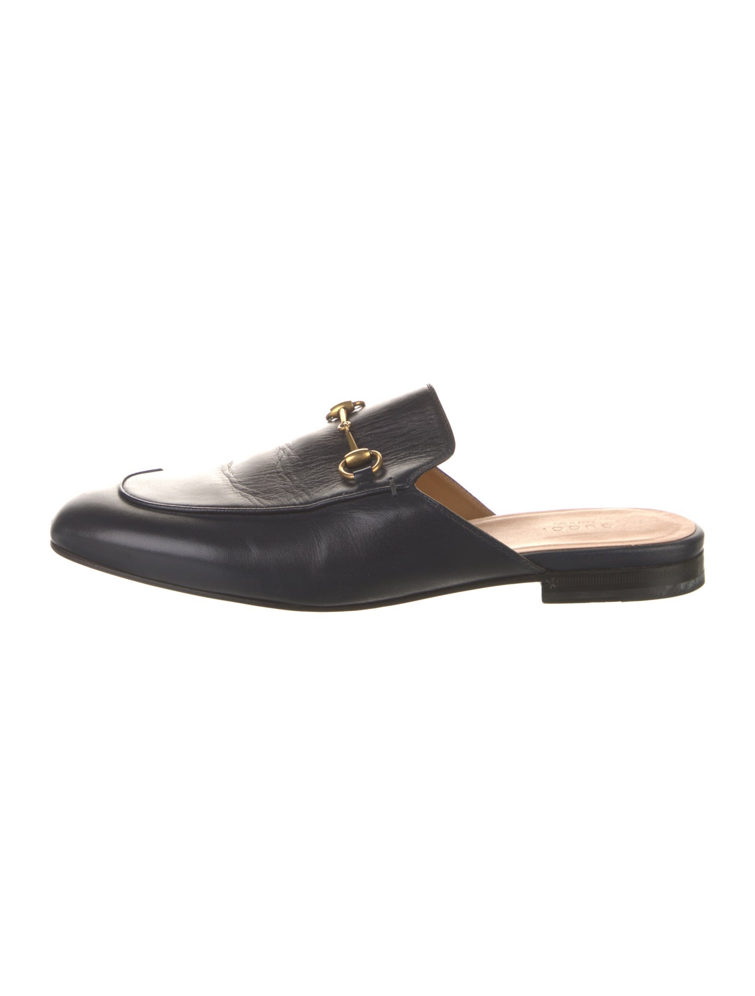 Gucci Horsebit Accent Leather Mules