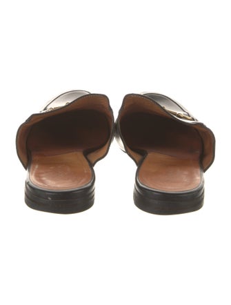 Gucci Horsebit Accent Leather Mules