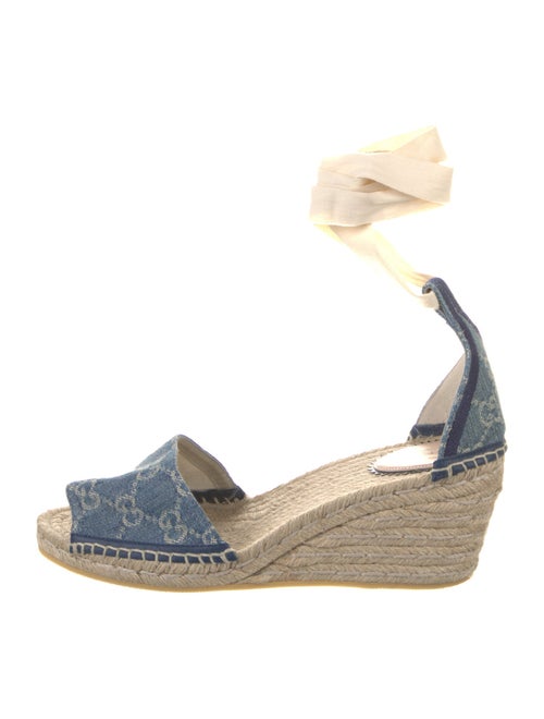 Gucci GG Denim Denim Espadrilles