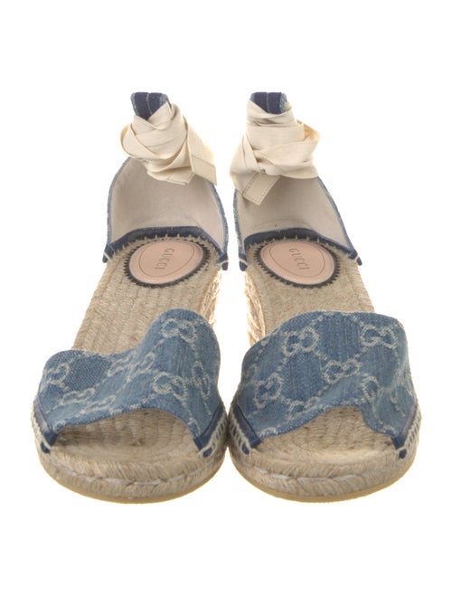 Gucci GG Denim Denim Espadrilles