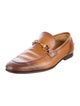 Gucci Horsebit Accent Leather Dress Loafers