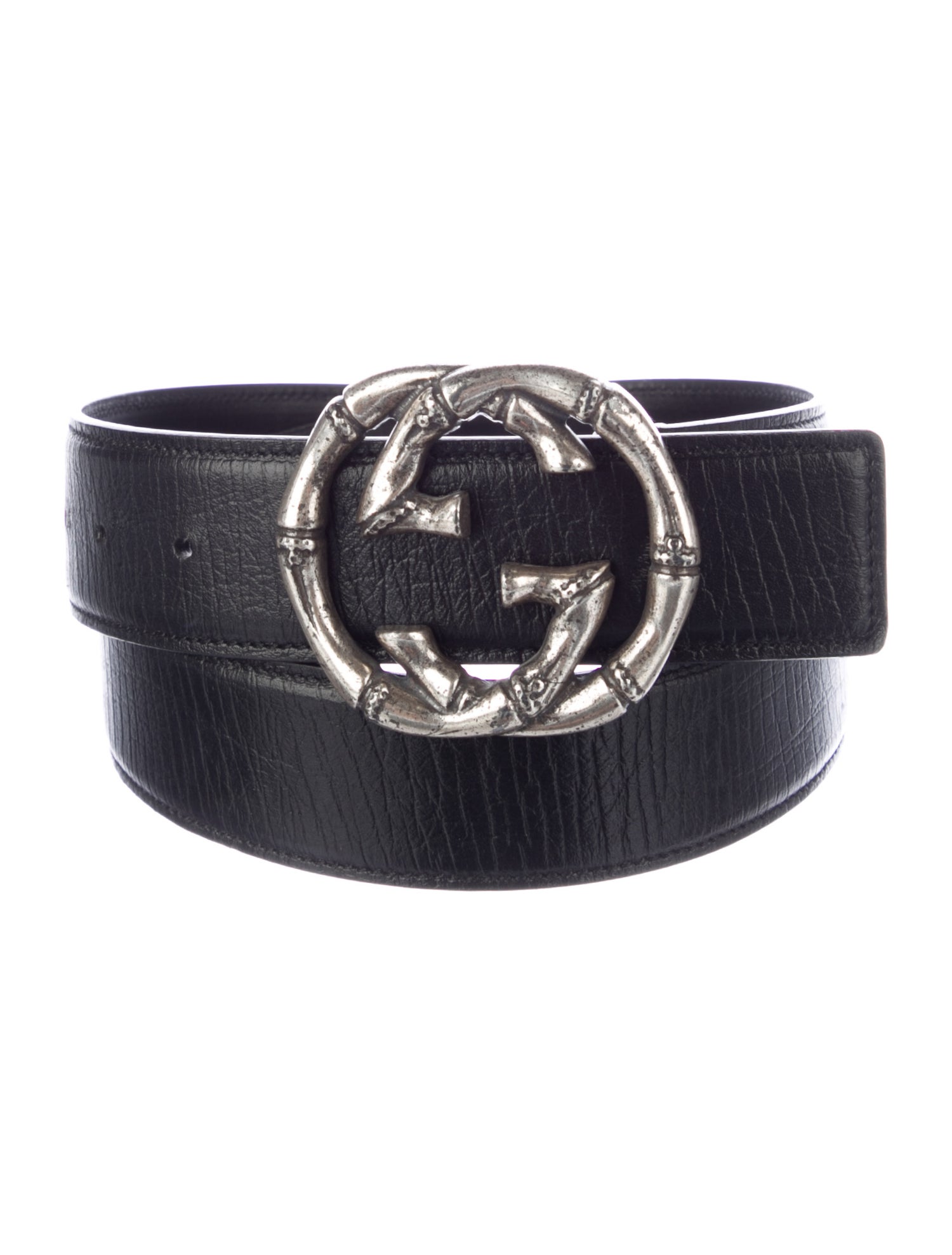 Gucci Interlocking G Logo Leather Belt