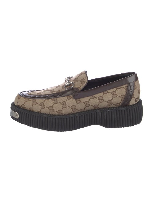 Gucci GG Canvas Canvas Loafers