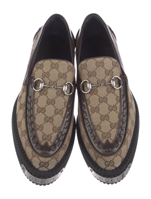 Gucci GG Canvas Canvas Loafers