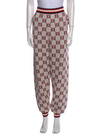 Gucci Printed Skinny Leg Pants