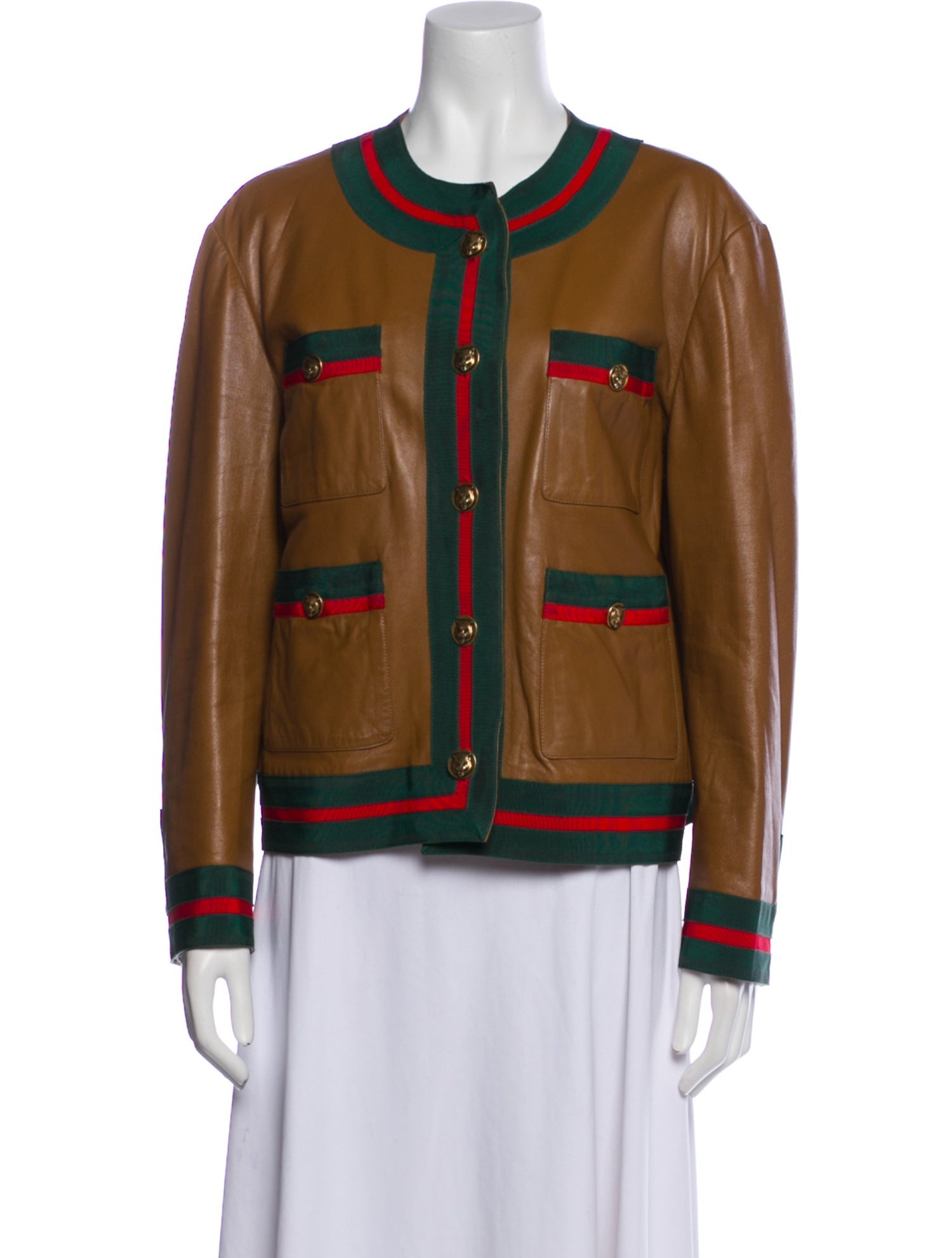 Gucci 2018 Leather Jacket
