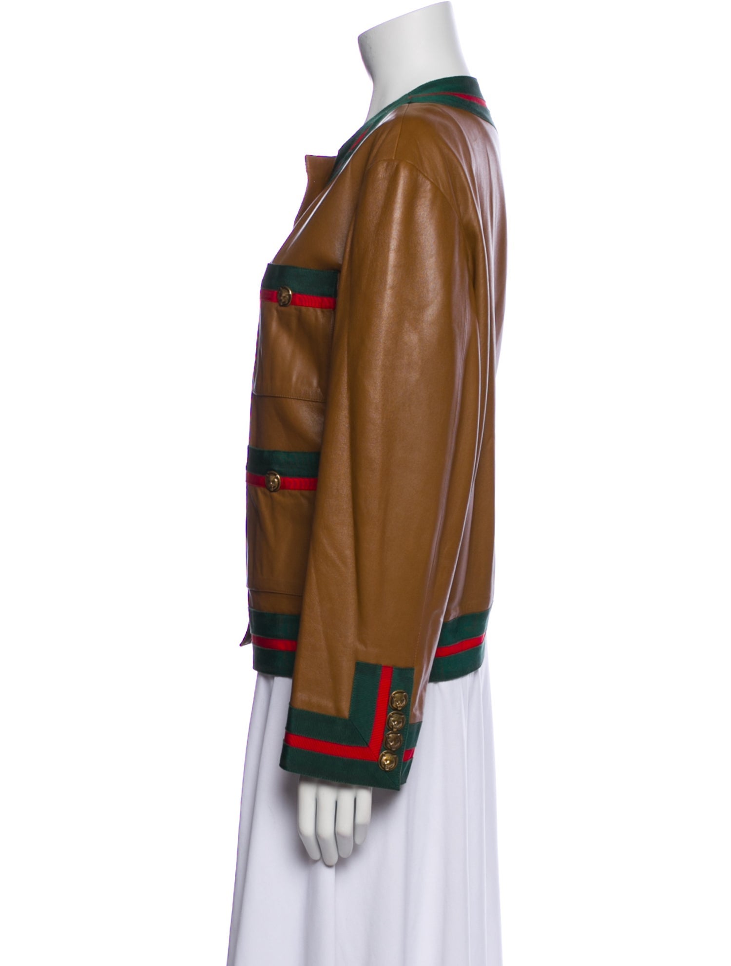 Gucci 2018 Leather Jacket
