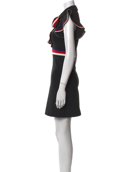 Gucci Colorblock Pattern Mini Dress
