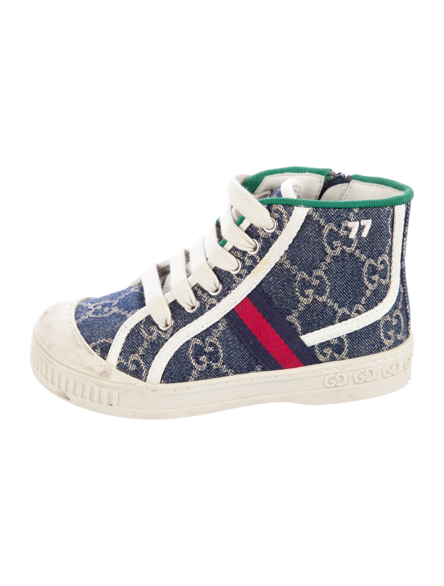 Gucci Toddler Boy's High-Top Sneakers