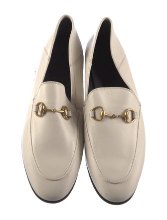 Gucci Horsebit Accent Leather Loafers