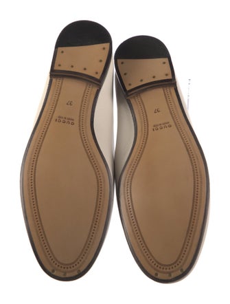 Gucci Horsebit Accent Leather Loafers