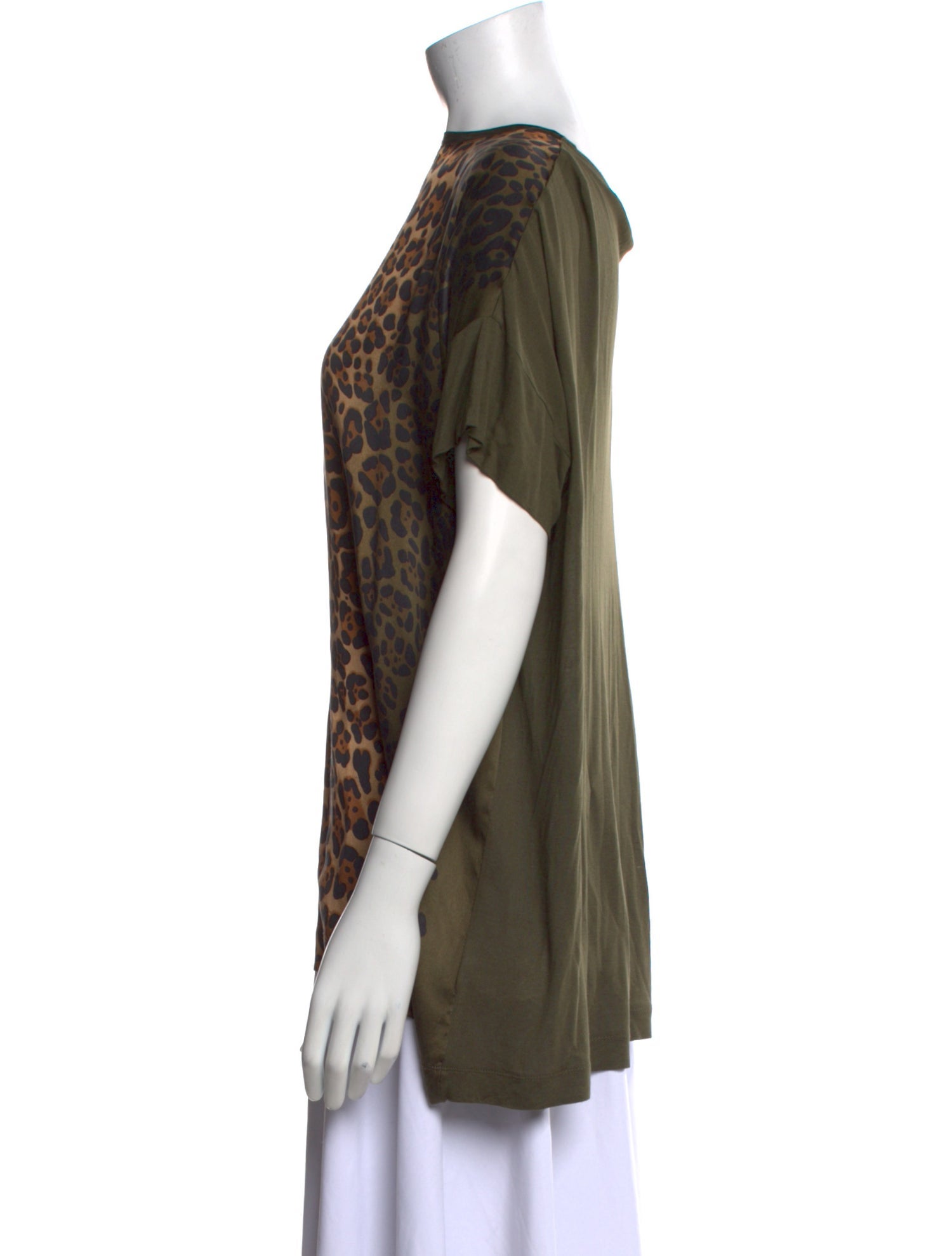 Gucci Silk Animal Print T-Shirt