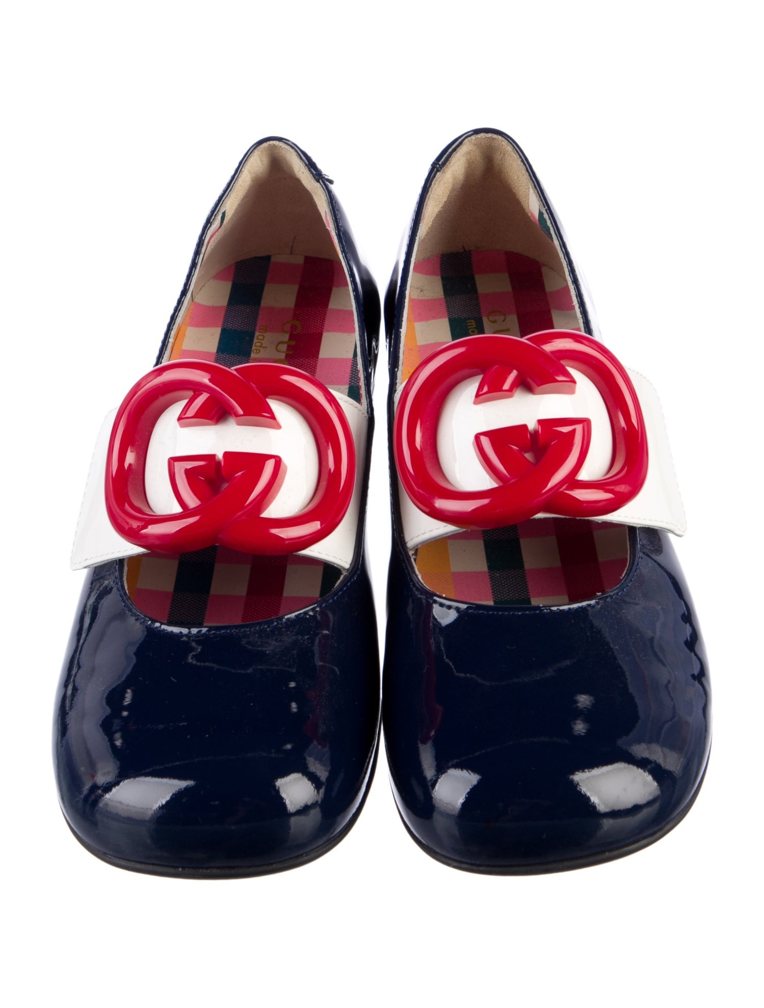 Gucci Girls' Patent Leather Mary Janes