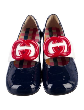 Gucci Girls' Patent Leather Mary Janes