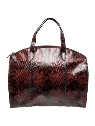 Gucci Snakeskin Top Handle Bag