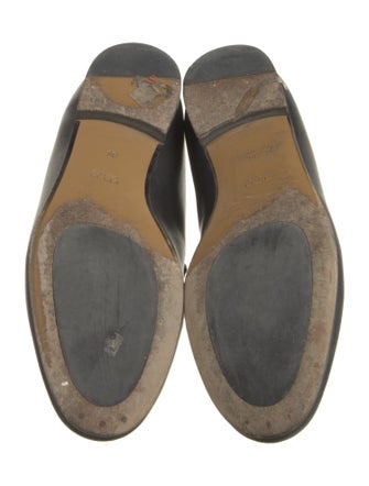 Gucci Horsebit Accent Leather Loafers