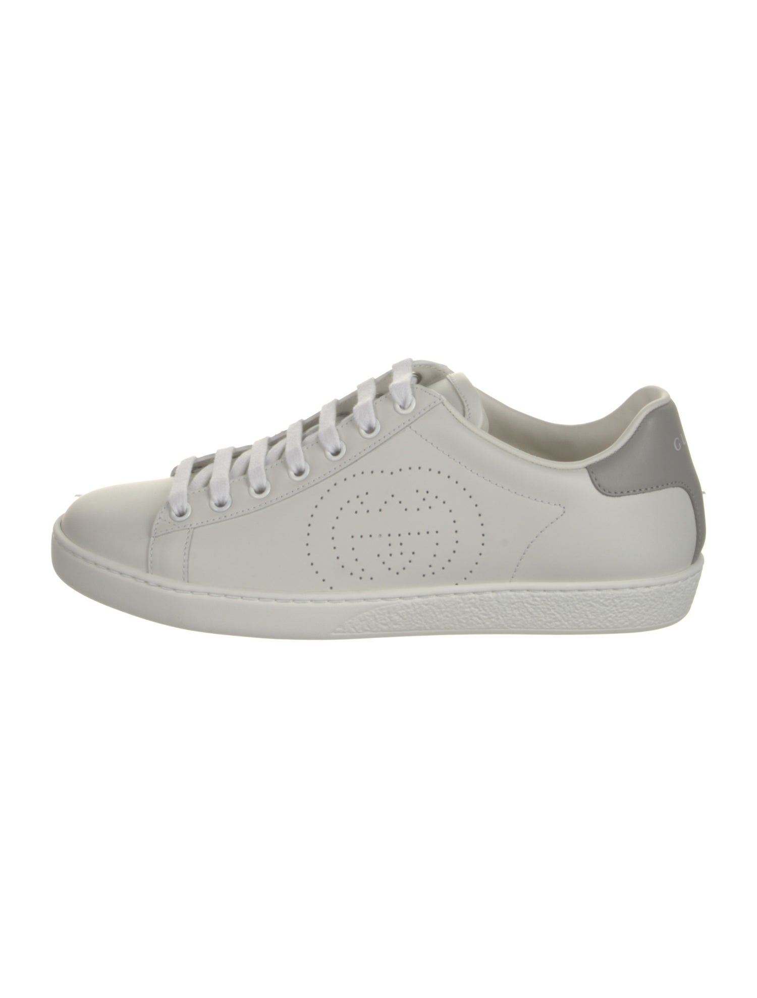 Gucci Interlocking G Logo Leather Sneakers
