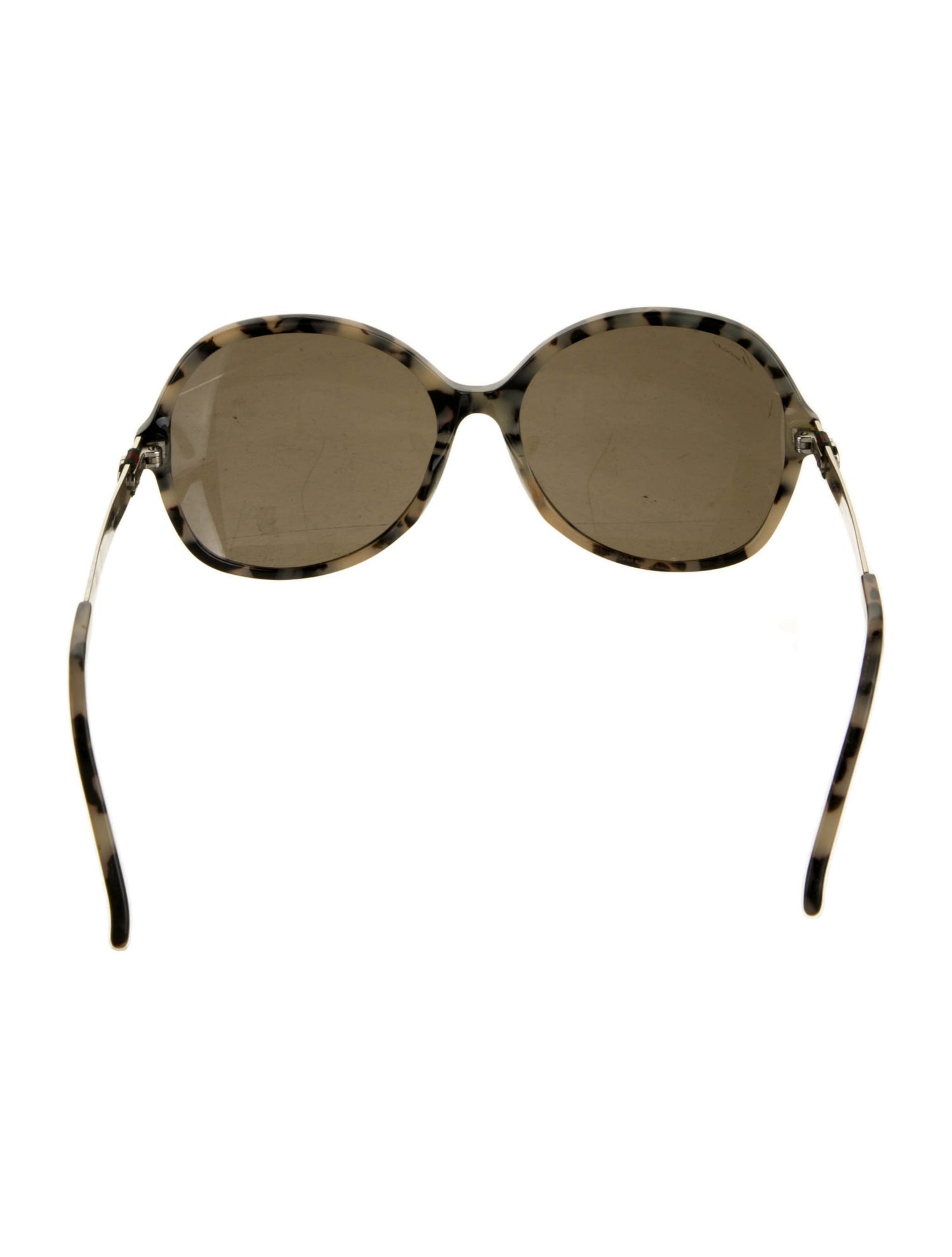 Gucci Web Accent Oversize Sunglasses
