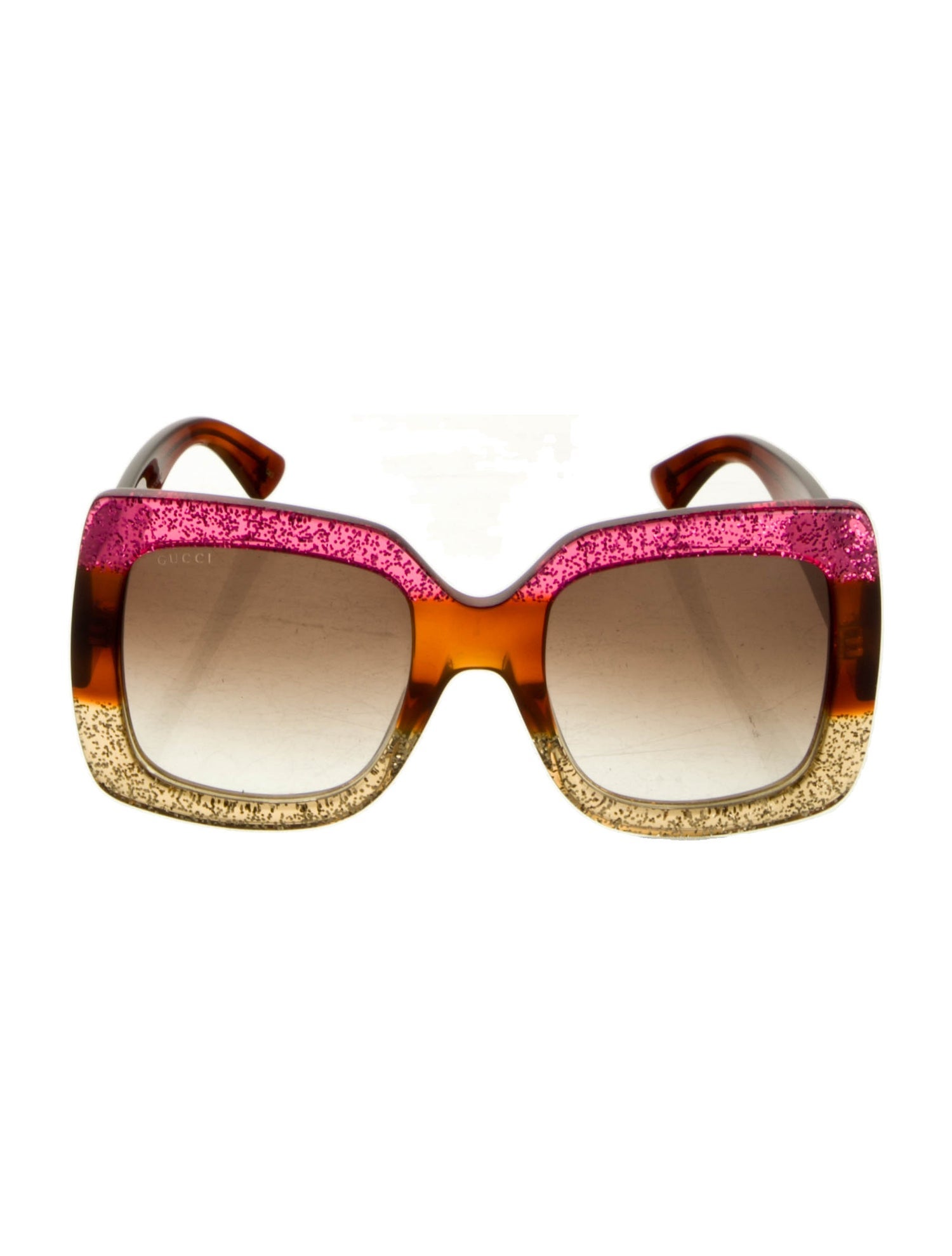 Gucci Interlocking G Logo Oversize Sunglasses