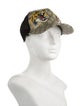 Gucci GG Supreme Tiger Trucker Cap
