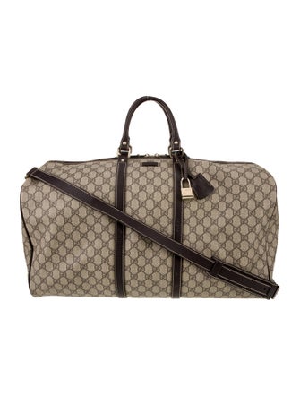 Gucci GG Supreme Weekender Bag