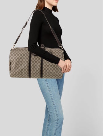 Gucci GG Supreme Weekender Bag