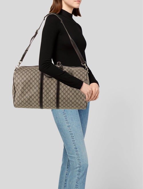 Gucci GG Supreme Weekender Bag
