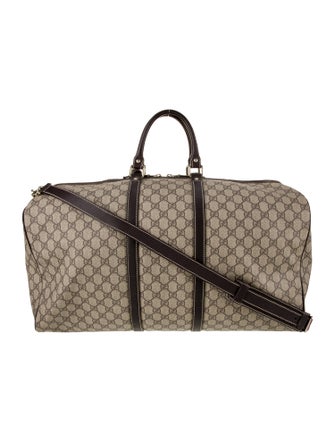 Gucci GG Supreme Weekender Bag