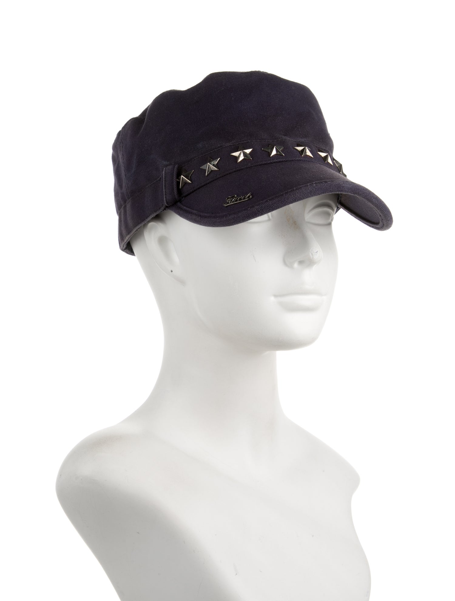 Gucci Star Studded Military Cap