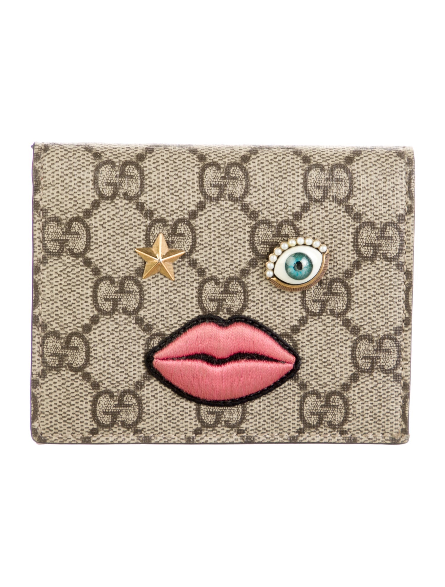 Gucci GG Supreme Compact Wallet