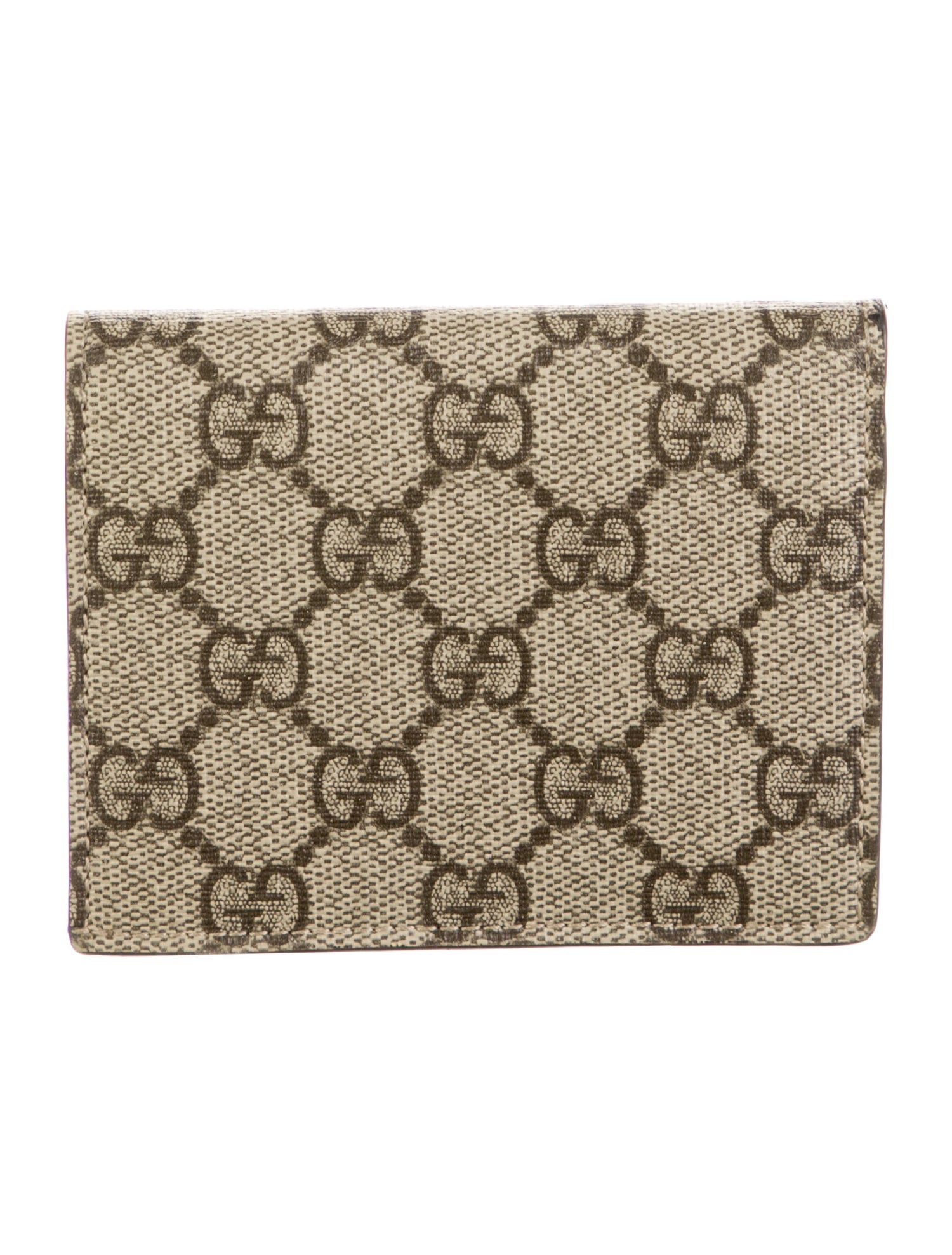Gucci GG Supreme Compact Wallet
