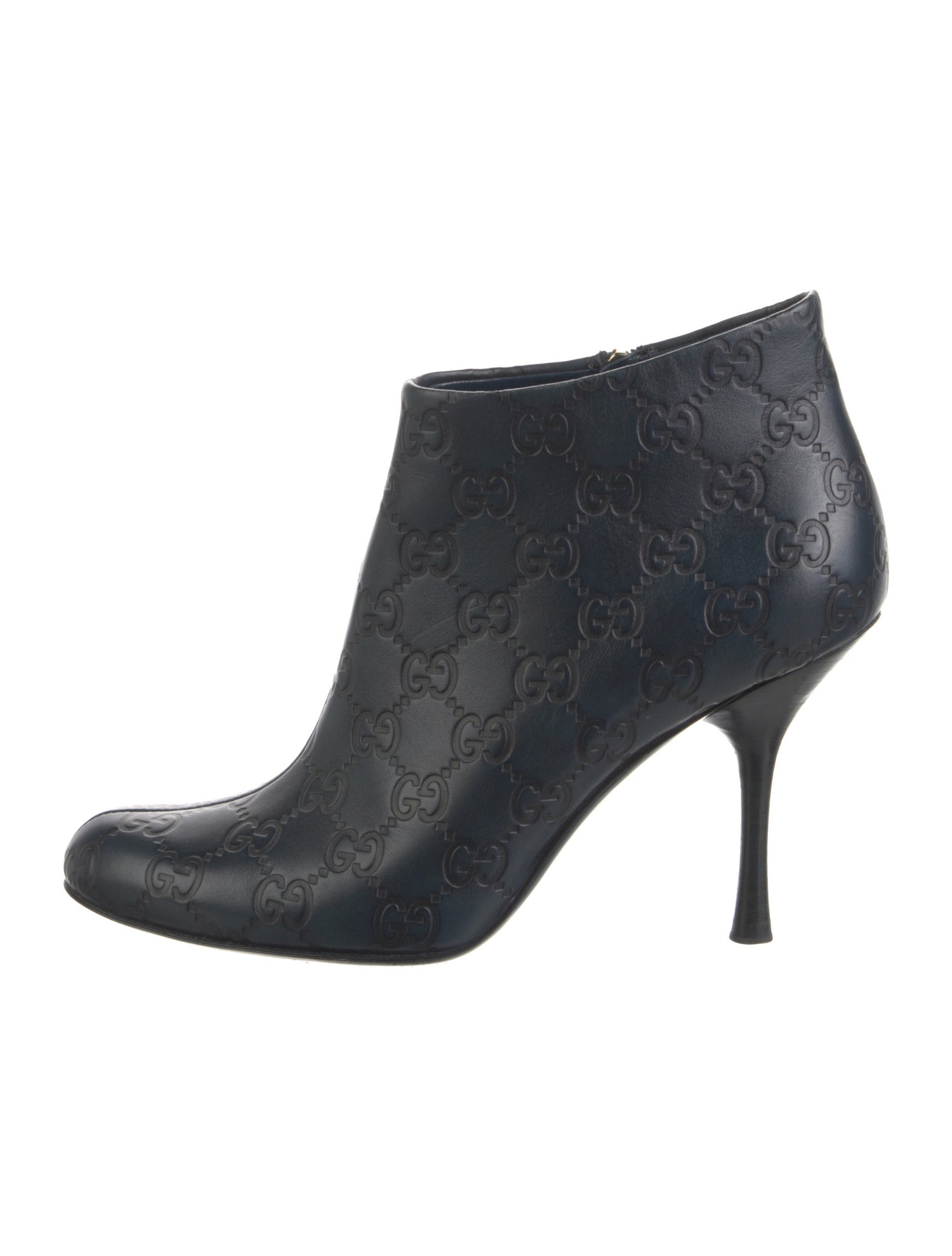 Gucci GG Signature Leather Boots