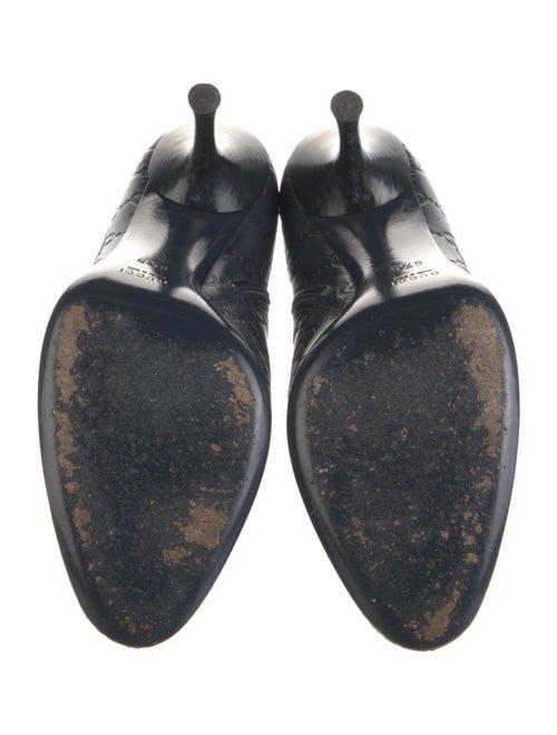 Gucci GG Signature Leather Boots