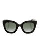 Gucci Interlocking G Logo Cat-Eye Sunglasses