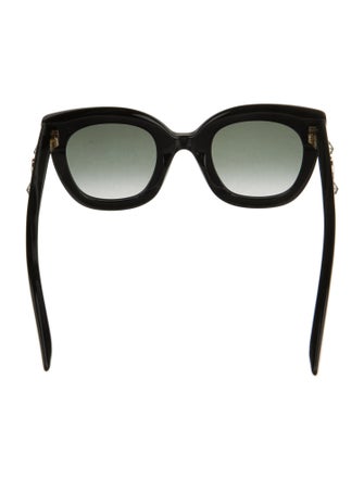Gucci Interlocking G Logo Cat-Eye Sunglasses
