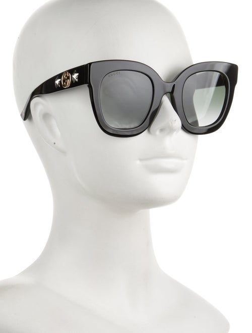 Gucci Interlocking G Logo Cat-Eye Sunglasses