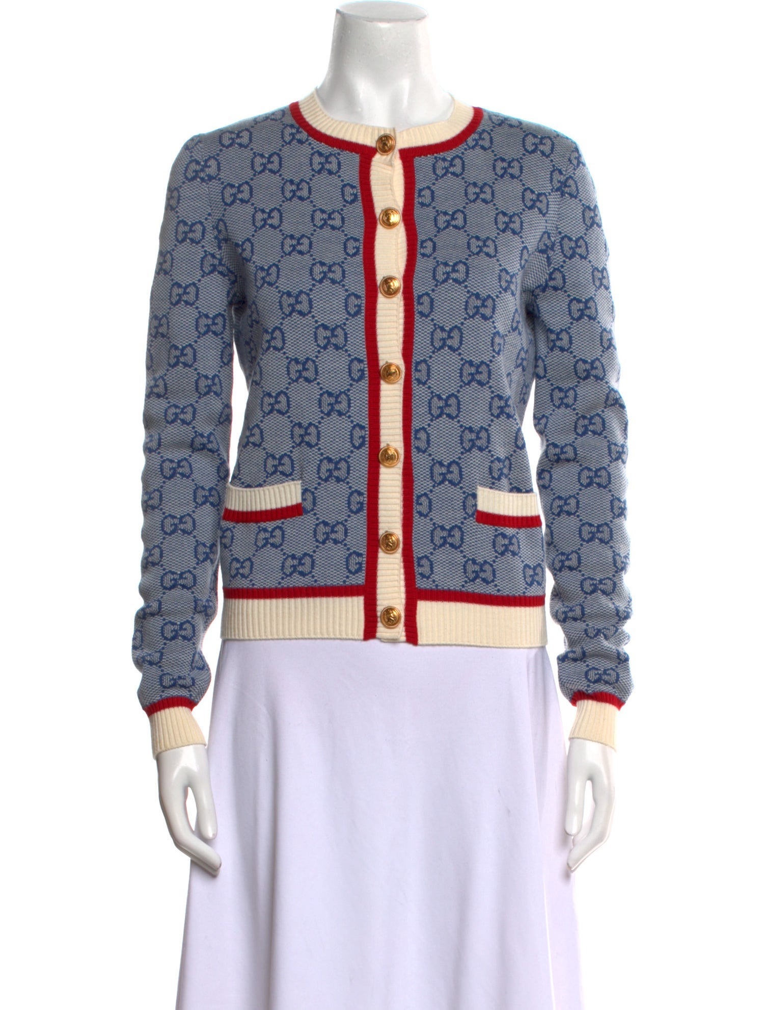 Gucci Wool Printed Sweater