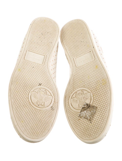 Gucci Bee Accent Leather Sneakers