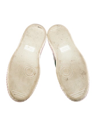 Gucci Quilted Pattern Leather Sneakers