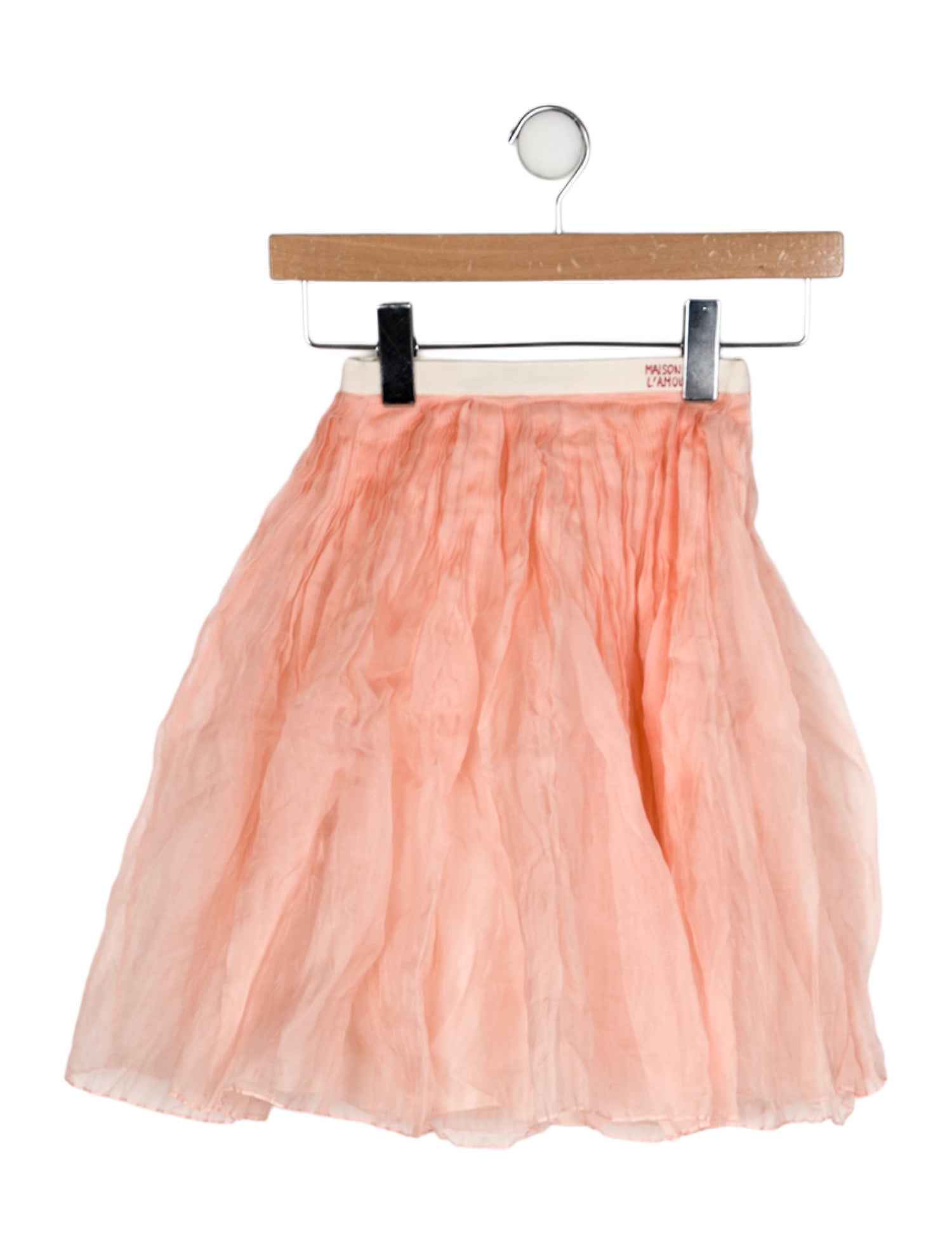 Gucci Maison de L'Amour Silk Organza Skirt