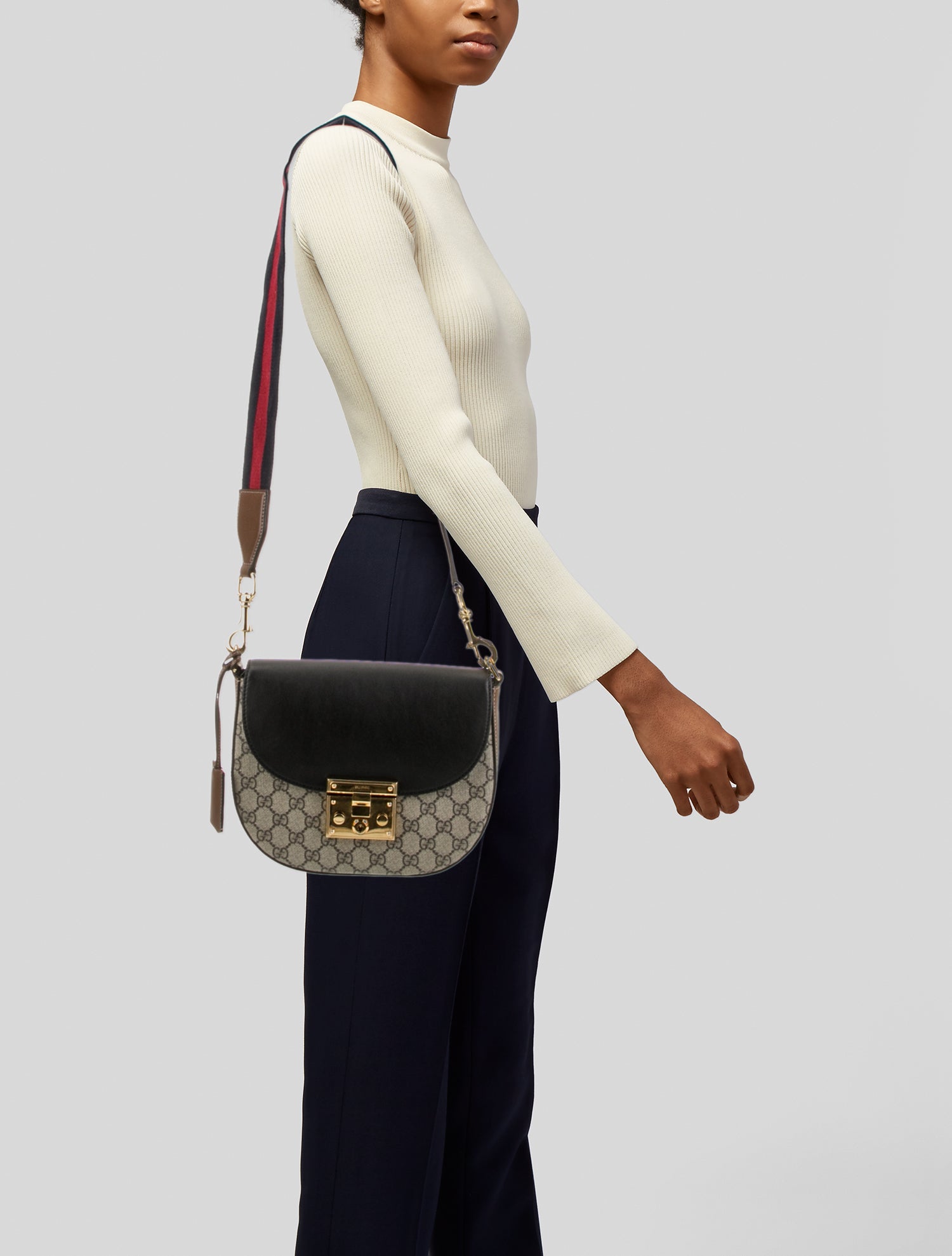 Gucci GG Supreme Padlock Medium