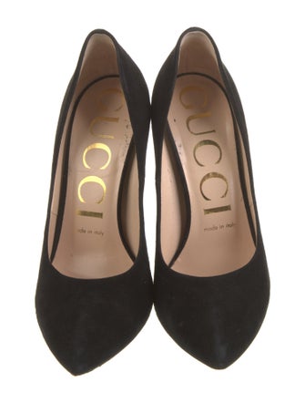 Gucci Suede Pumps