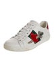 Gucci Web Accent Leather Sneakers