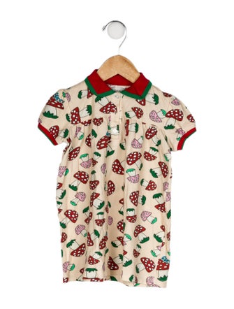 Gucci Girls' Printed Short Sleeve top