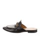 Gucci Horsebit Accent Leather Mules