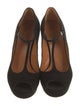 Gucci Suede T-Strap Pumps