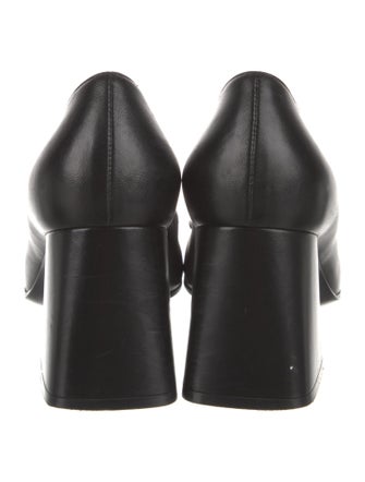 Gucci Horsebit Accent Leather Pumps