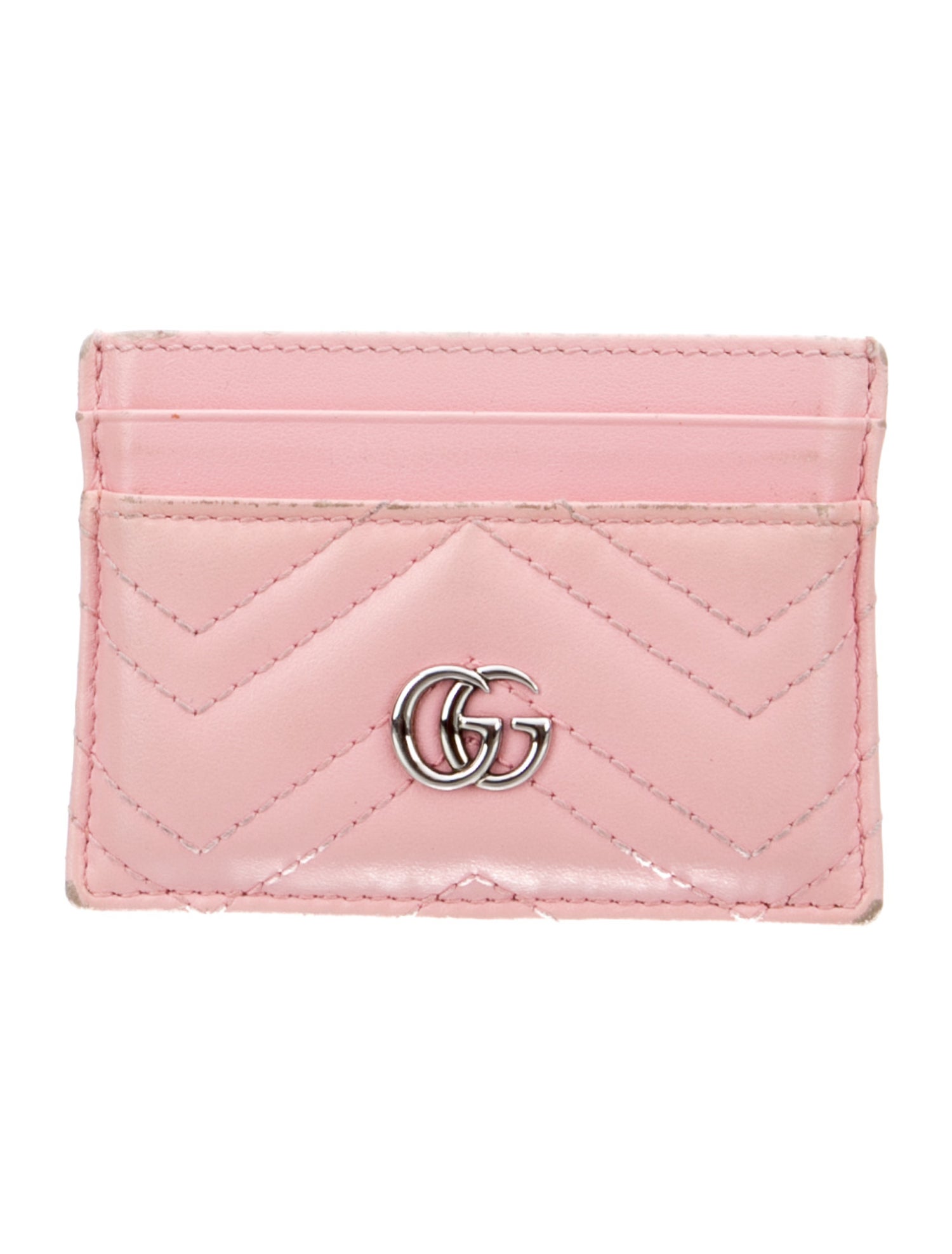 Gucci Marmont Double G Logo Card Holder