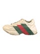 Gucci Web Accent Leather Sneakers